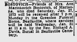 Anna Marinkovich Bostovich